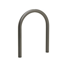 Bicycle rack in office clip shape D 60 mm, 1 bicycle, PROCITY: Metal - Procity Gray, for embedding