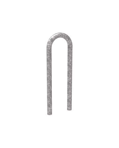 Buy Bike Rack in Paperclip Shape D 50 mm, 1 Bike, PROCITY Metal - Hot-Dip Galvanized, for Embedding Online - Shop Now!