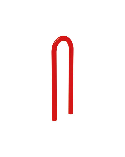 Buy Bicycle Stand in Paper Clip Shape D 50 mm, 1 Bicycle, Procity: Metal - Traffic Red, for Embedding - Buy in Online Store