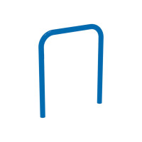 Fahrradbügel Gebogen, 1 Fahrrad, PROCITY: Metall - Enzianblau, zum Einbetonieren