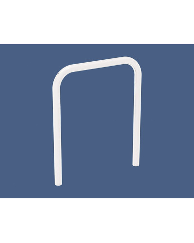 Buy Bent Bike Rack, 1 Bike, PROCITY: Metal - Pure White, for Embedding online - Shop Now