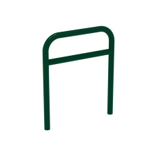 Reinforced Bike Stand, 1 Bike, PROCITY: Metal - Moss Green, for Embedding