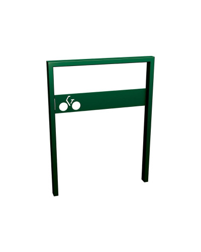 Buy Milano Bike Stand with Signage, 1 Bike, PROCITY: Metal - Moss Green, for Embedding Online - Shop Now
