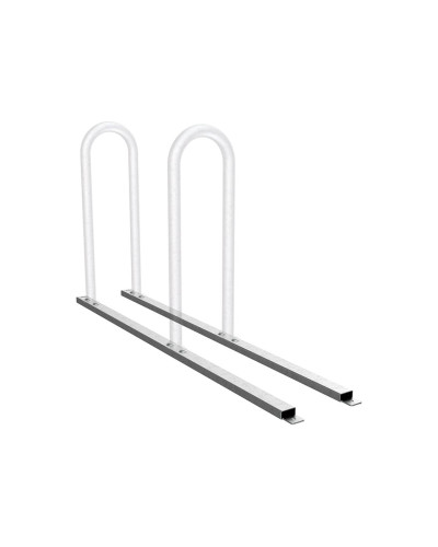 Buy Frame for Multiple Leaning System, 2 Bicycles, PROCITY: Metal - Hot-dip Galvanized, Free-standing Online - Shop Now!