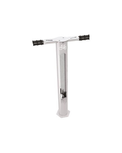 Buy Bicycle Repair Station, 2 bikes, PROCITY: Metal - Silk Gray, with anchor rods - Online Store. Delivery.