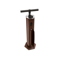 Bicycle Repair Station, 1 Bicycle, Procity: Metal - Chocolate Brown, with Anchor Bars.