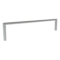 Edge protection bar and motorcycle stand Milan, 2 bicycles, PROCITY: Steel, Hot-dip galvanized, for embedding.