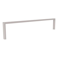 Edge protection bar and motorcycle stand Milan, 2 bikes, PROCITY: Steel, 7044, for embedding.