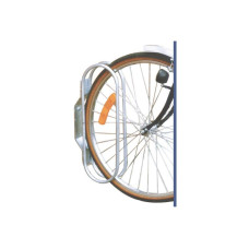 Bike Stand Fixed Wall Clamp Bracket 5 Pack, 1 Bike, Procity: Steel, Galvanized, for Bolt Down Installation.