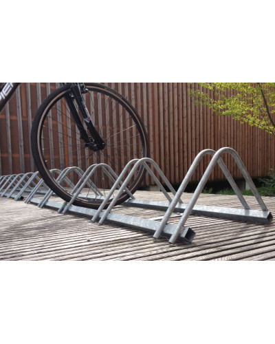 Buy Bicycle Stand Modular Infinite, 5 bicycles, PROCITY: Metal - Hot-dip galvanized, free-standing - Shop Online