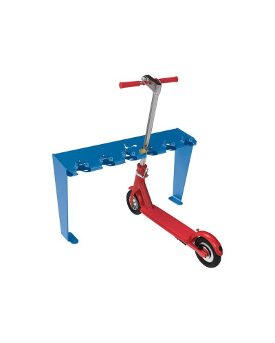 Rollerständer mit Füßen, 6 Fahrräder, PROCITY: Metall - Moosgrün, zum Einbetonieren - Kaufen Sie im Online-Shop.