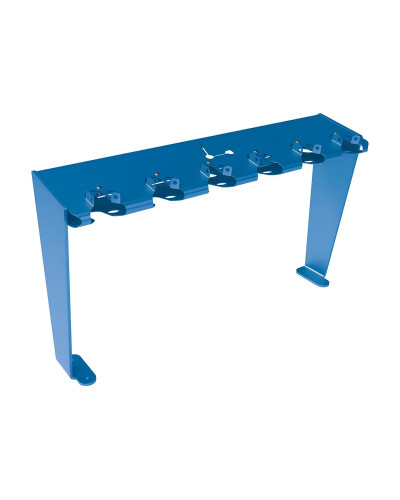 Rollerständer mit Füßen, 6 Fahrräder, PROCITY: Metall - Enzianblau, zum Einbetonieren - Kaufen Sie im Online-Shop.