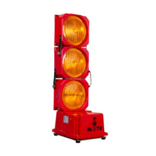 Warning Beacons Tri-Blitz LED | 3-fold Strobe System | Battery 6V 7Ah | 15h Runtime | rechargeable | Horizont