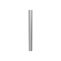 Stainless steel bollard removable, D: 76 mm, H: 900 mm, for embedding - PROCITY