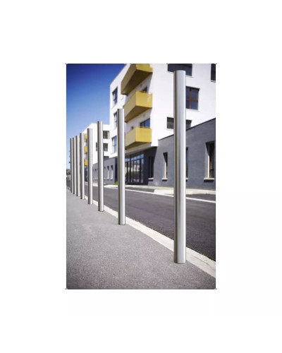 Stainless Steel Bollard Removable, D: 90 mm, H: 900 mm, for Embedding - PROCITY. Buy Online