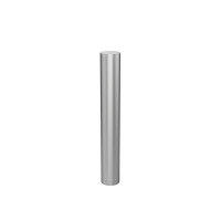 Stainless steel bollard removable, D: 114 mm, H: 800 mm, for embedding - PROCITY.
