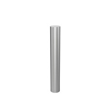 Stainless steel bollard removable, D: 114 mm, H: 800 mm, for embedding - PROCITY.