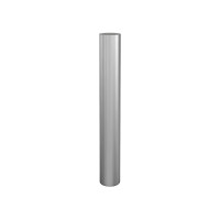 Stainless steel impact protection bollard fixed in place, D: 154 mm, H: 800 mm, for embedding - PROCITY.
