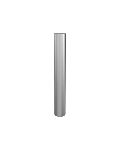 Stainless Steel Impact Protection Bollard, fixed in place, D: 220 mm, H: 800 mm, for embedding - PROCITY. Buy Online