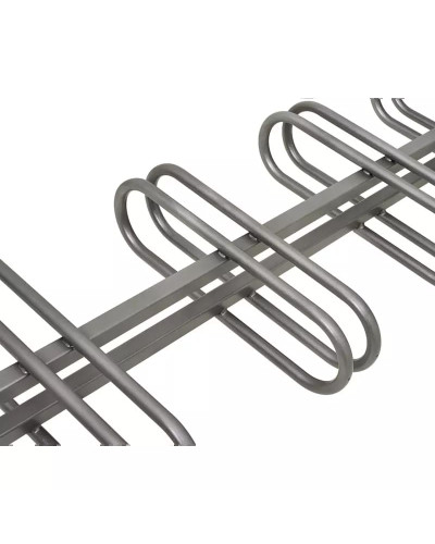 Fahrradständer Province Kugel, doppelseitig, 12 Fahrräder, PROCITY: Metall - Purpurrot, auf Bodenplatten - Kaufen Sie im Online-Shop