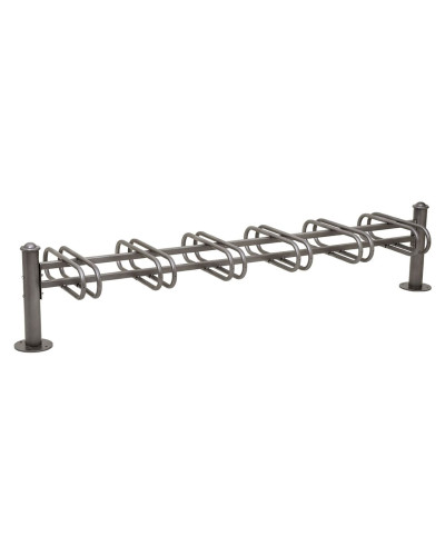 Fahrradständer Province Agora, doppelseitig, 12 Fahrräder, PROCITY: Metall - Procity Grau, auf Bodenplatten - Kaufen Sie im Online-Shop
