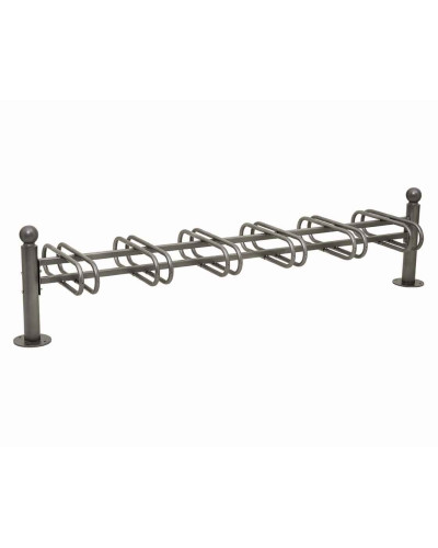 Fahrradständer Province Kugel, doppelseitig, 12 Fahrräder, PROCITY: Metall - Procity Grau, auf Bodenplatten - Kaufen Sie im Online-Shop