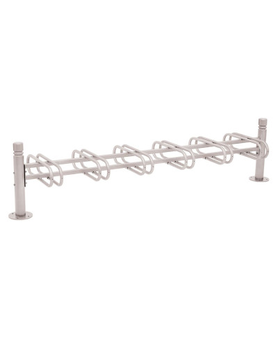 Fahrradständer Province City, doppelseitig, 12 Fahrräder, PROCITY: Metall - Seidengrau, auf Bodenplatten - Kaufen Sie im Online-Shop