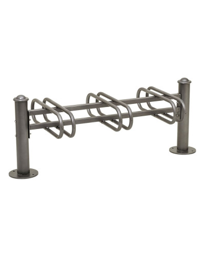 Buy Bike Rack Province Agora, Double-Sided, 6 Bicycles, Procity: Metal - Procity Gray, on Base Plates - Shop Online.