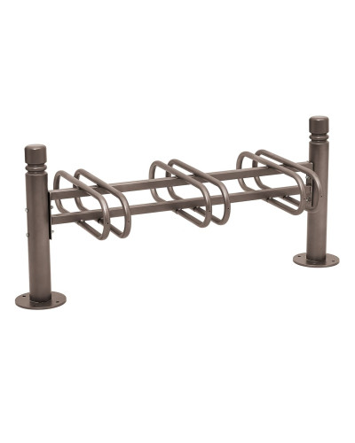 Fahrradständer Province City, doppelseitig, 6 Fahrräder, PROCITY: Metall - Procity Grau, auf Bodenplatten - Kaufen Sie im Online-Shop.