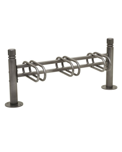 Fahrradständer Province City, einseitig, 3 Fahrräder, PROCITY: Metall - Procity Grau, auf Bodenplatten kaufen im Online-Shop