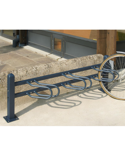 Fahrradständer Convi, 3 Fahrräder, PROCITY: Metall - Verkehrsrot, auf Bodenplatten - Kaufen Sie im Online-Shop