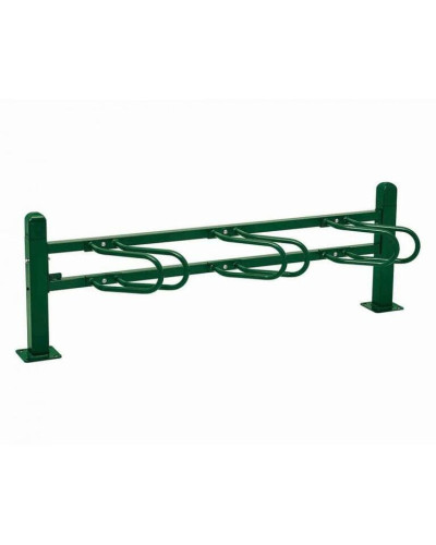 Fahrradständer Convi, 3 Fahrräder, PROCITY: Metall - Moosgrün, auf Bodenplatten - Kaufen Sie im Online-Shop.