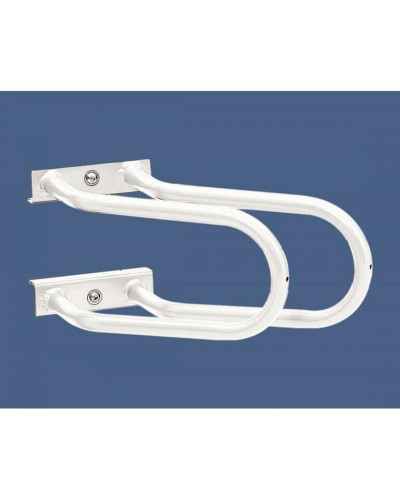 Buy Bicycle rack Convi, 3 bikes, PROCITY: Metal - Pure White, on floor plates online - Order & delivery