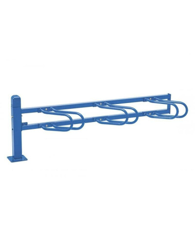 Fahrradständer Convi, erweiterung, 3 Fahrräder, PROCITY: Metall - Enzianblau, auf Bodenplatten - Kaufen Sie im Online-Shop.
