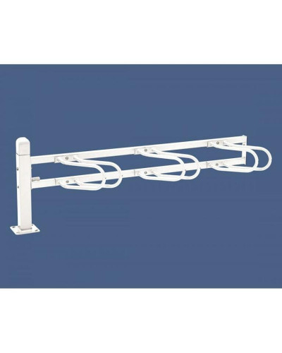 Buy Bicycle Stand Convi, extension, 3 bikes, PROCITY: Metal - Silk Grey, on floor plates - Shop Online. Delivery.