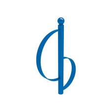 Bike rack Province Classic Sphere, 1 bike, PROCITY: metal - gentian blue, for embedding.