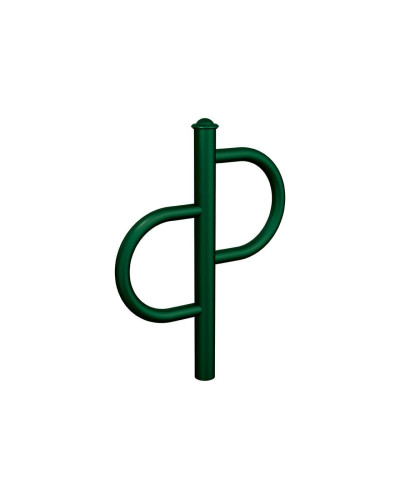 Buy Bicycle Rack Province Tradition Agora, 1 bike, PROCITY: Metal and Wood - Moss Green, for Embedding. - Shop Online.