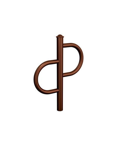 Buy Bike Rack Province Tradition Agora, 1 Bike, PROCITY: Metal and Wood - Rust Corten Effect, for Embedding - Shop Online