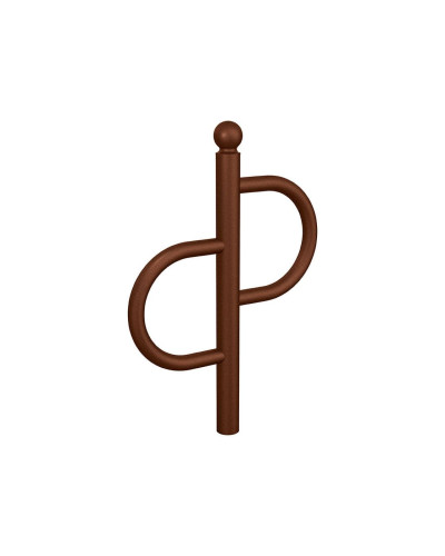 Buy Bike Rack Province Tradition Sphere, 1 Bike, PROCITY: Metal and Wood - Rust Corten Effect, for Embedding - Shop Online.