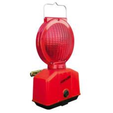 LED Warning Light Horizont | double-sided | Red | BASt-certified | Beacon Light for Construction Sites