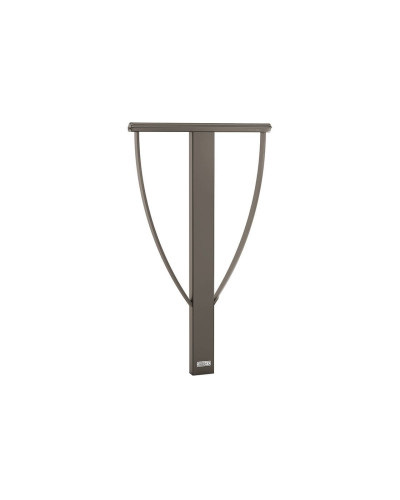 Buy Backrest Lisbon, 1 bicycle, PROCITY: Metal - Procity Gray, for embedding. - Shop Online