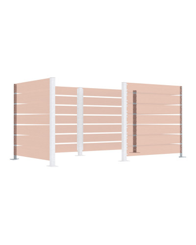 Buy Modular Trash Can Privacy Screen System in Online Shop - Delivery.