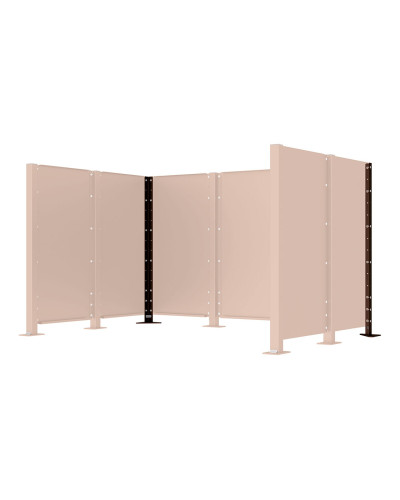 Garbage Bins Privacy Screen Modular System - Buy in the Online Shop.