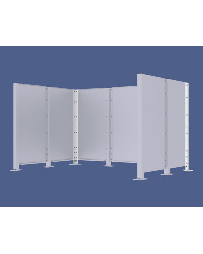 Garbage Bins Privacy Screen Modular System - Buy Online - Immediate Delivery