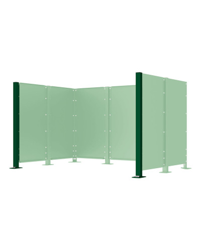 Mülltonnen Sichtschutz Modulares System - Kaufen Sie im Online-Shop