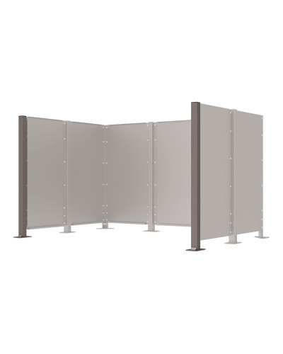 Garbage Bins Privacy Screen Modular System - Buy in the Online Shop.