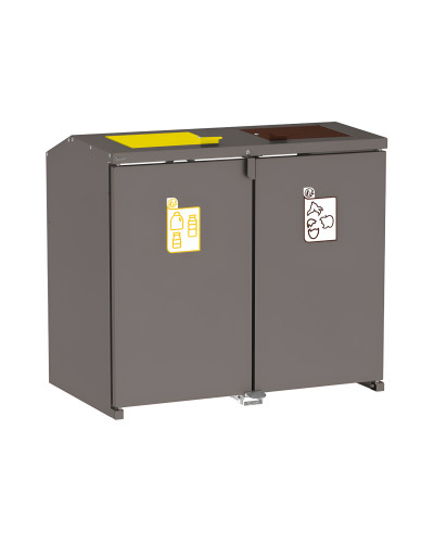 Steel Waste Bin Enclosure 770L/240L - Buy for Fast Delivery in the Online Shop.