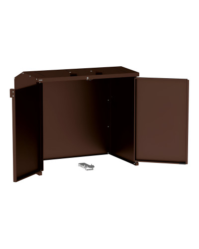 Steel Waste Bin Enclosure 770L/240L - Buy for Fast Delivery in the Online Shop.