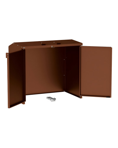 Steel Waste Bin Enclosure 770L/240L - Buy for Fast Delivery in the Online Shop.
