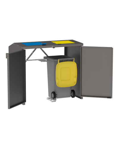 Waste Bin Enclosure 770L/240L - Buy In Online Shop - Purchase & Delivery